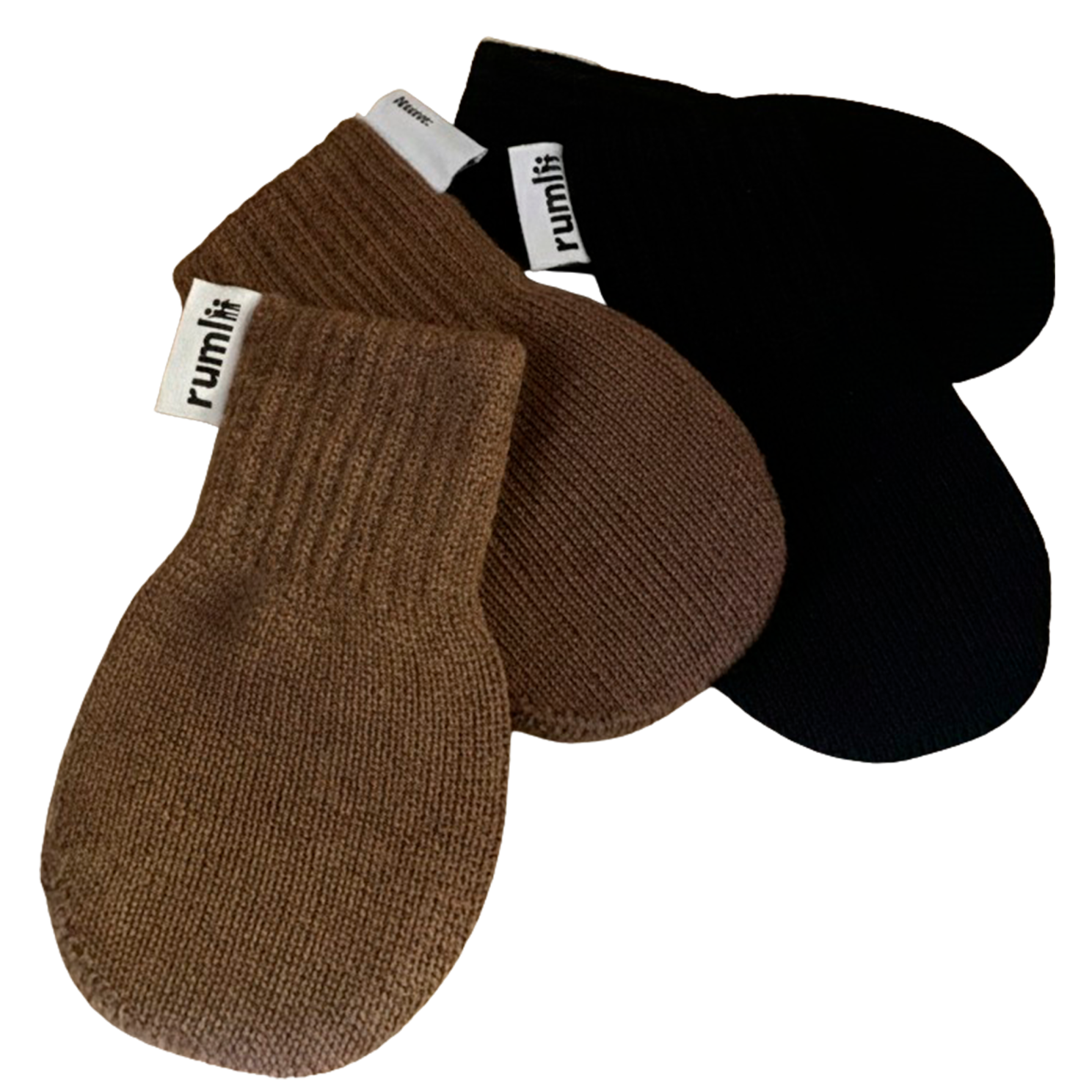 Rumlii Unisex Luffer i uldmix - Brun