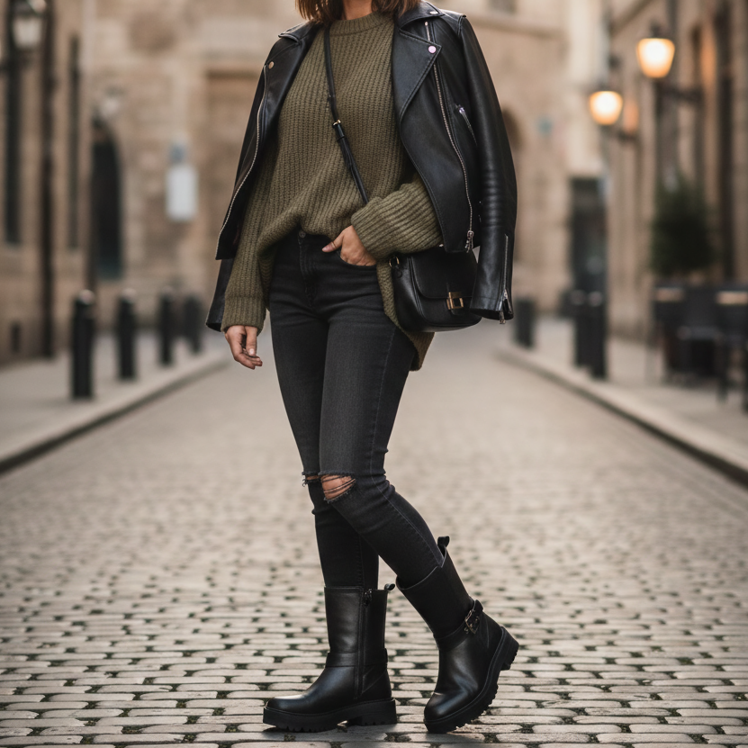 Anyway Dame Støvler - Black