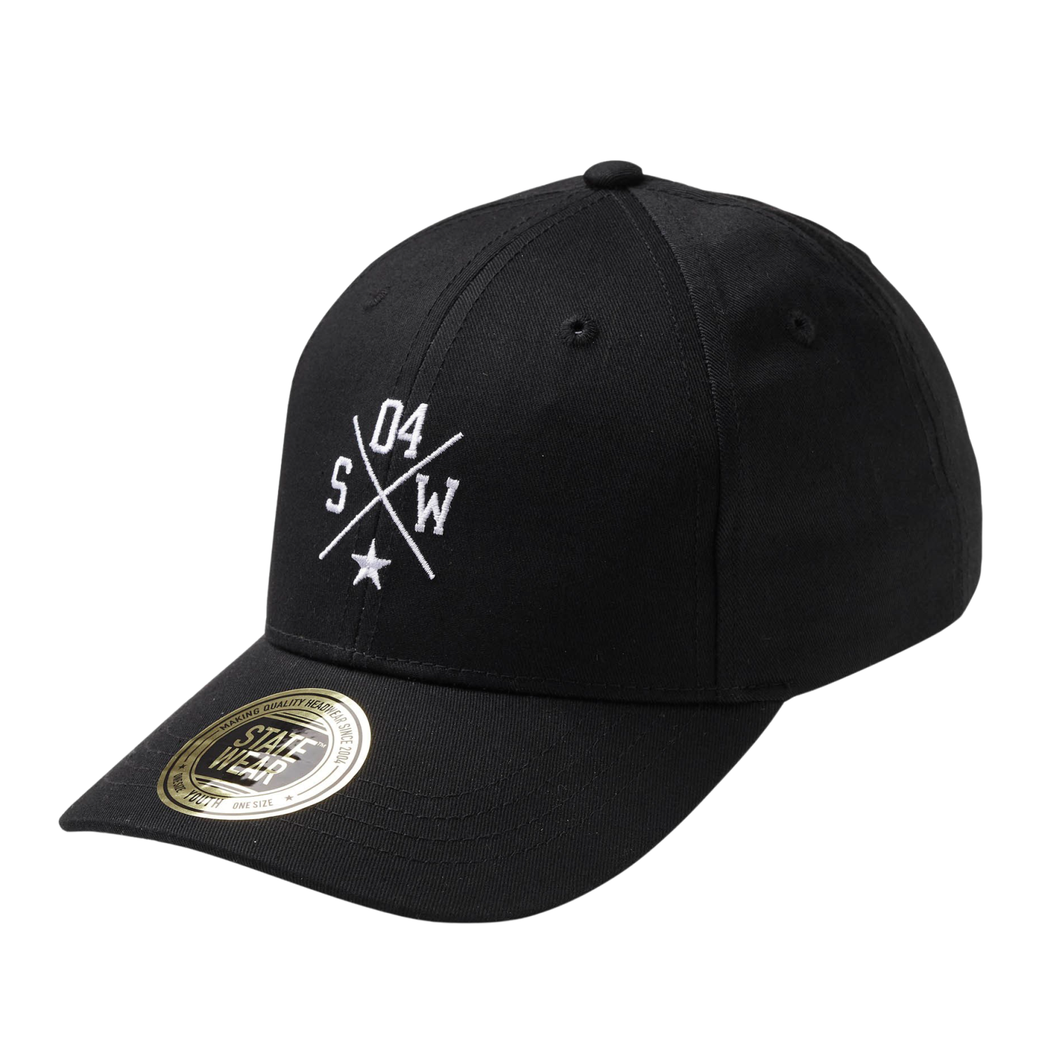 Statewear Børne Kasket - Black