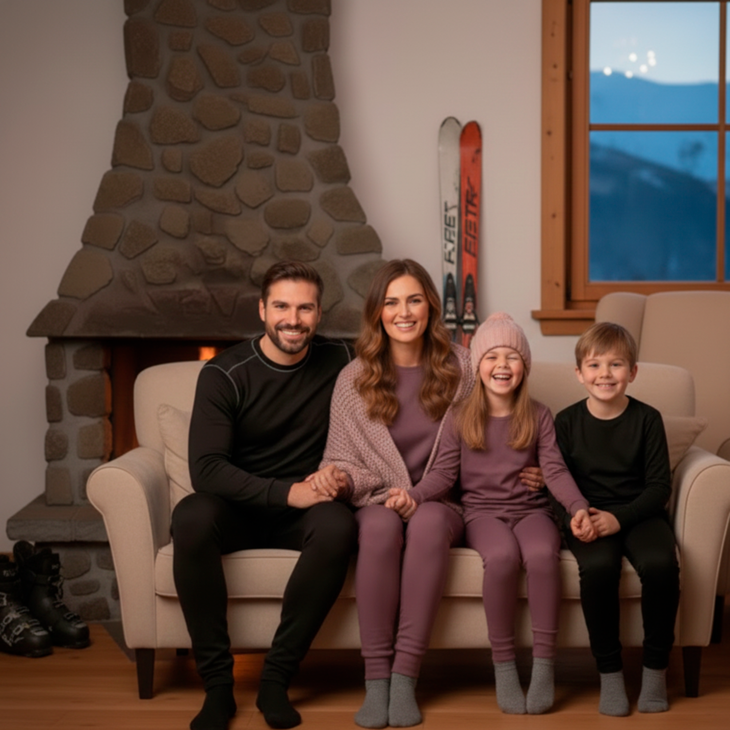 Steenholt Dame Skiundertøj - Flint