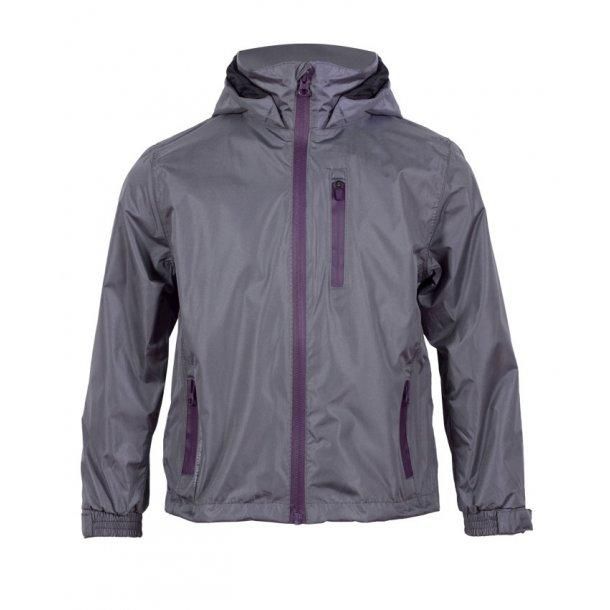 Steenholt Fjord Børne Regnsæt - Mid. Grey