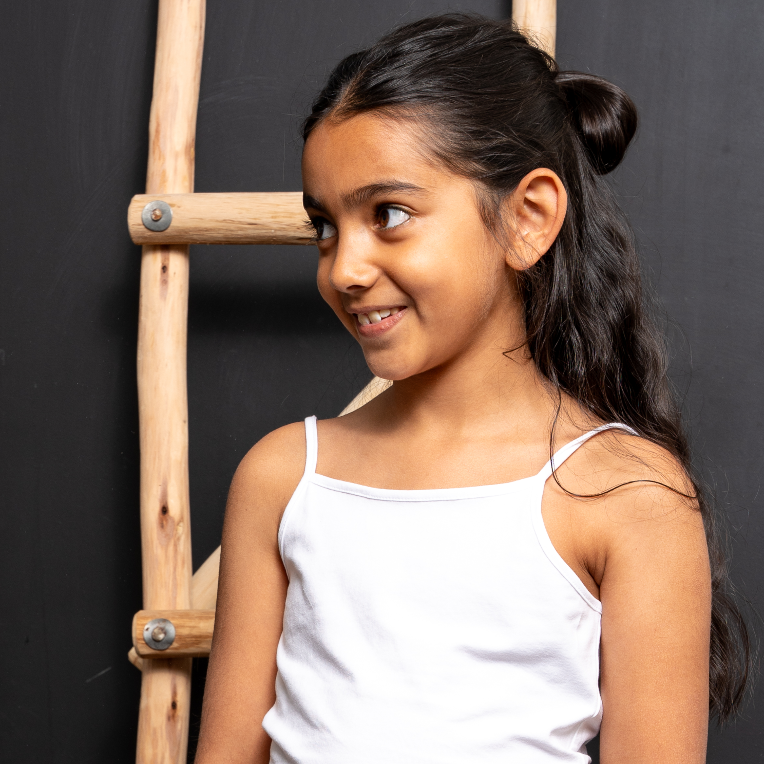 Steenholt Harmony Børne Top - White