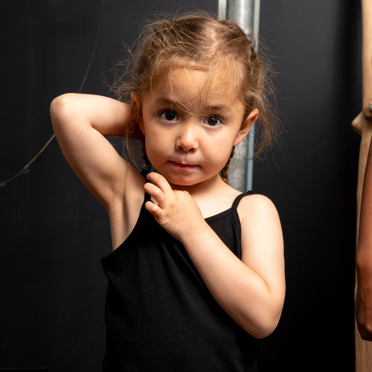 Steenholt Harmony Børne Top - Black