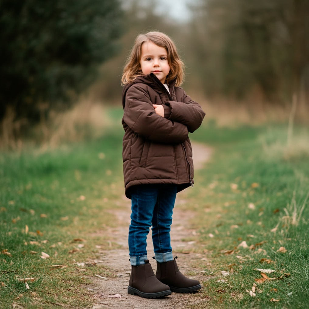 Anyway Børne Støvler - Brown