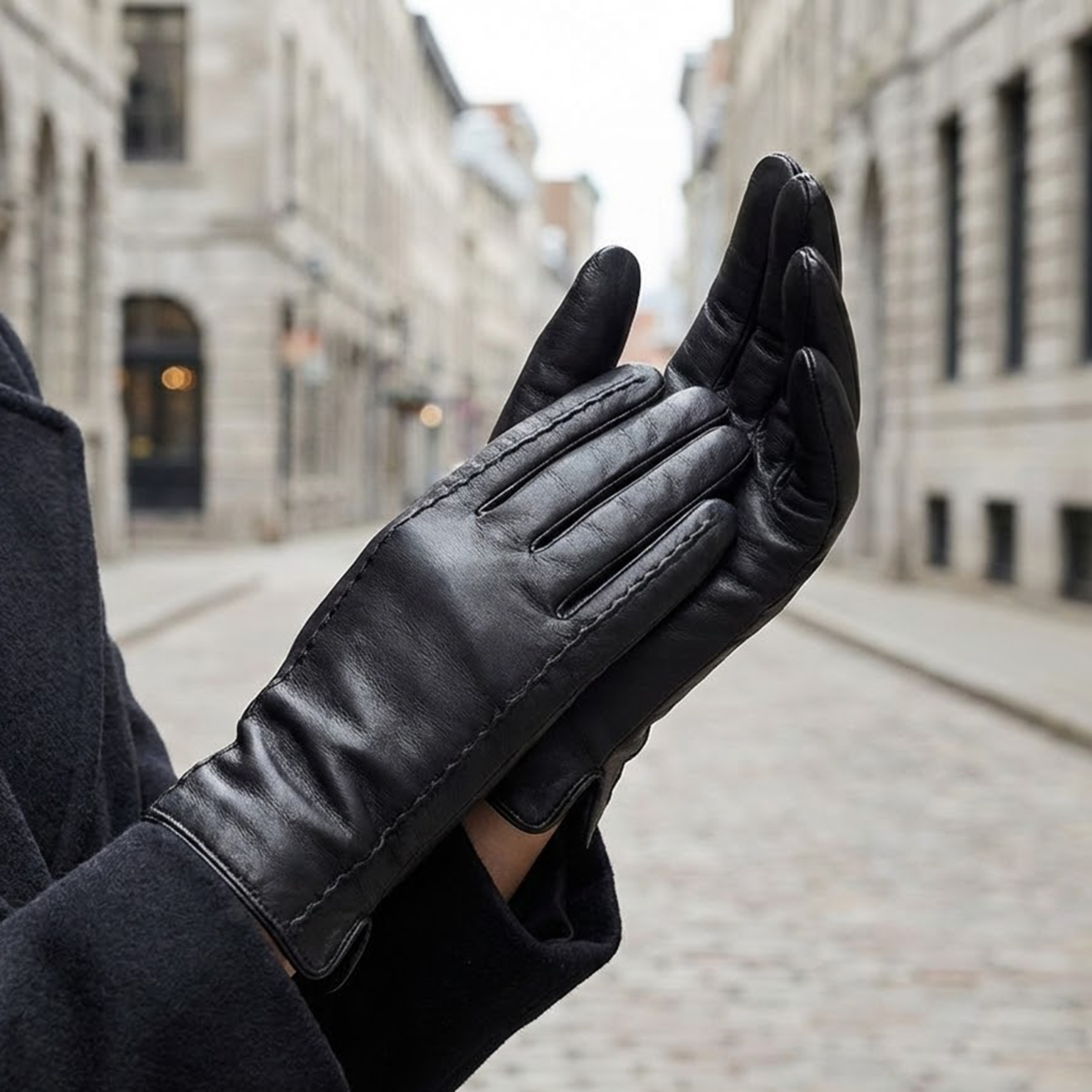 Dame Handsker - Black