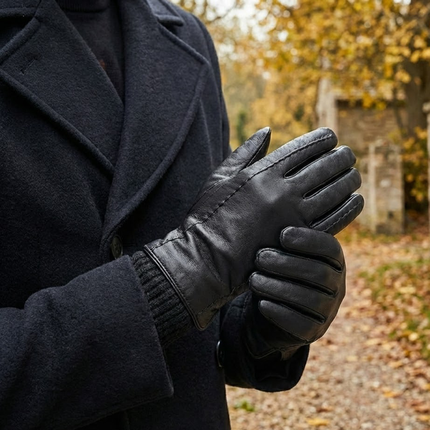 Anyway Herre Handsker m. for - Black