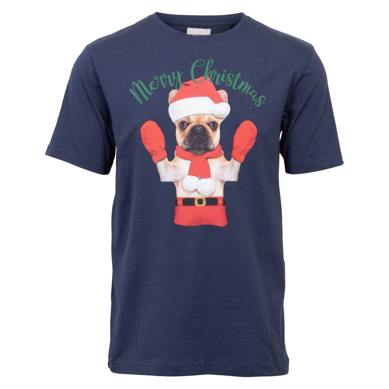 Marcus Zane Christmas Herre T-shirt - Blue Moon