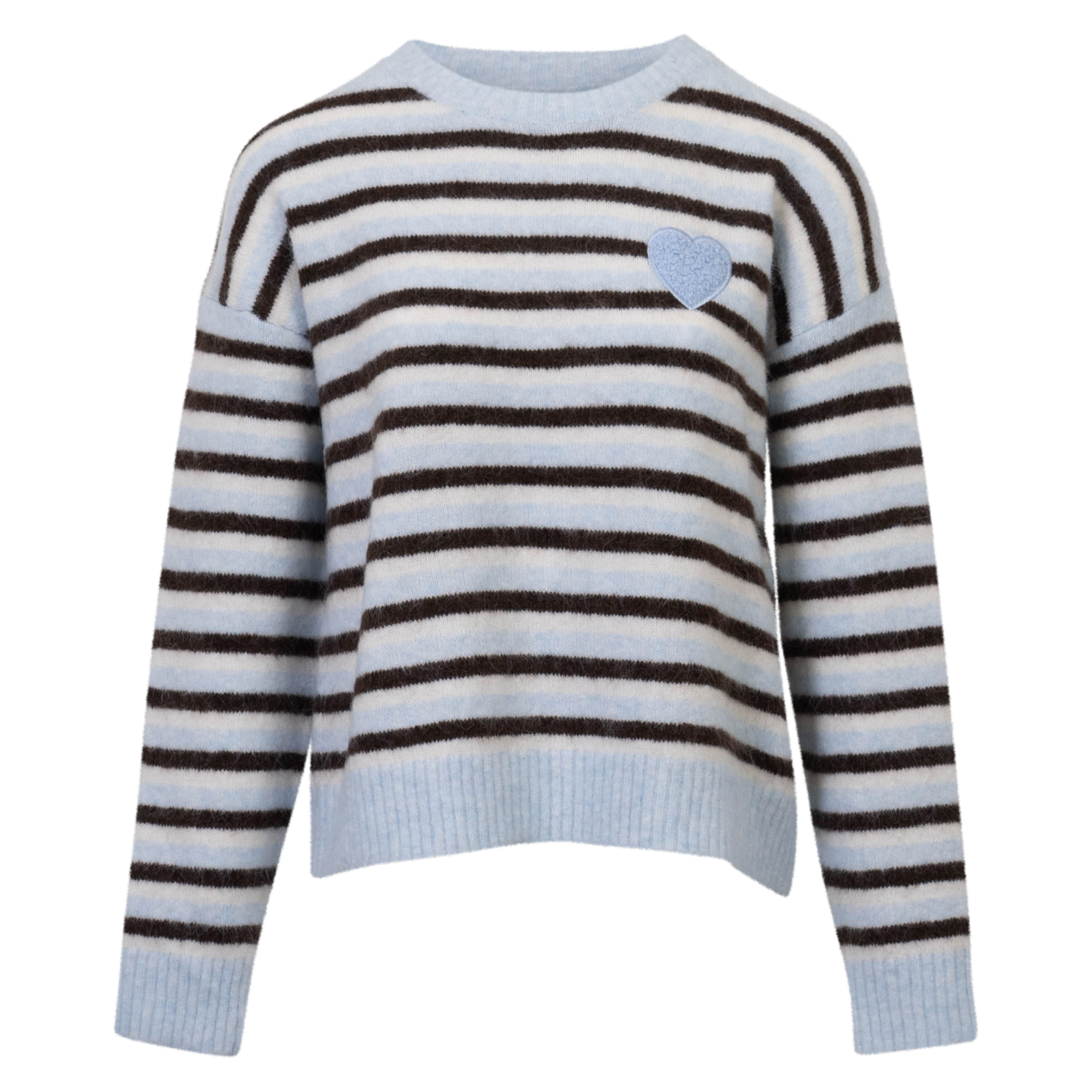 Dame Striktrøje - BLEU