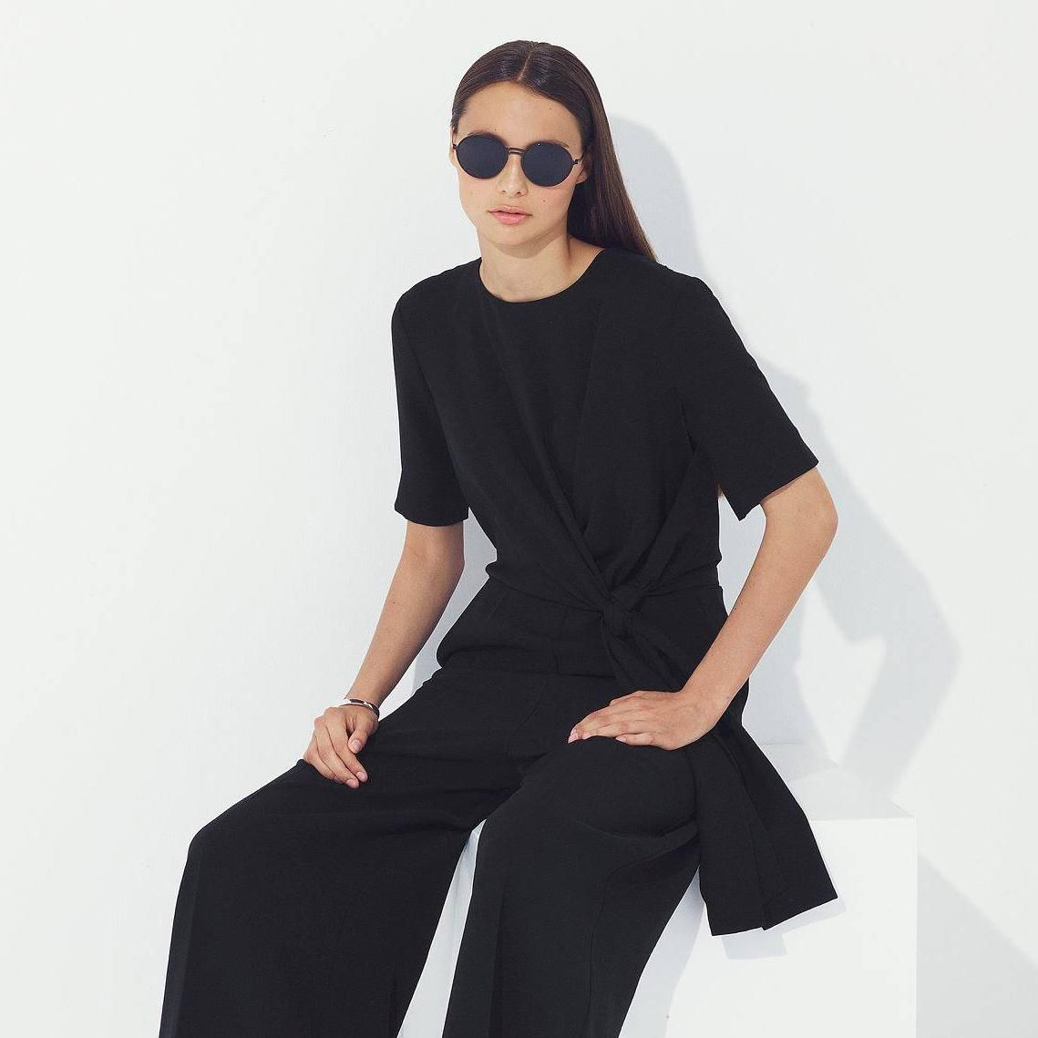 AYM Yael Unisex Solbriller - Black/Black