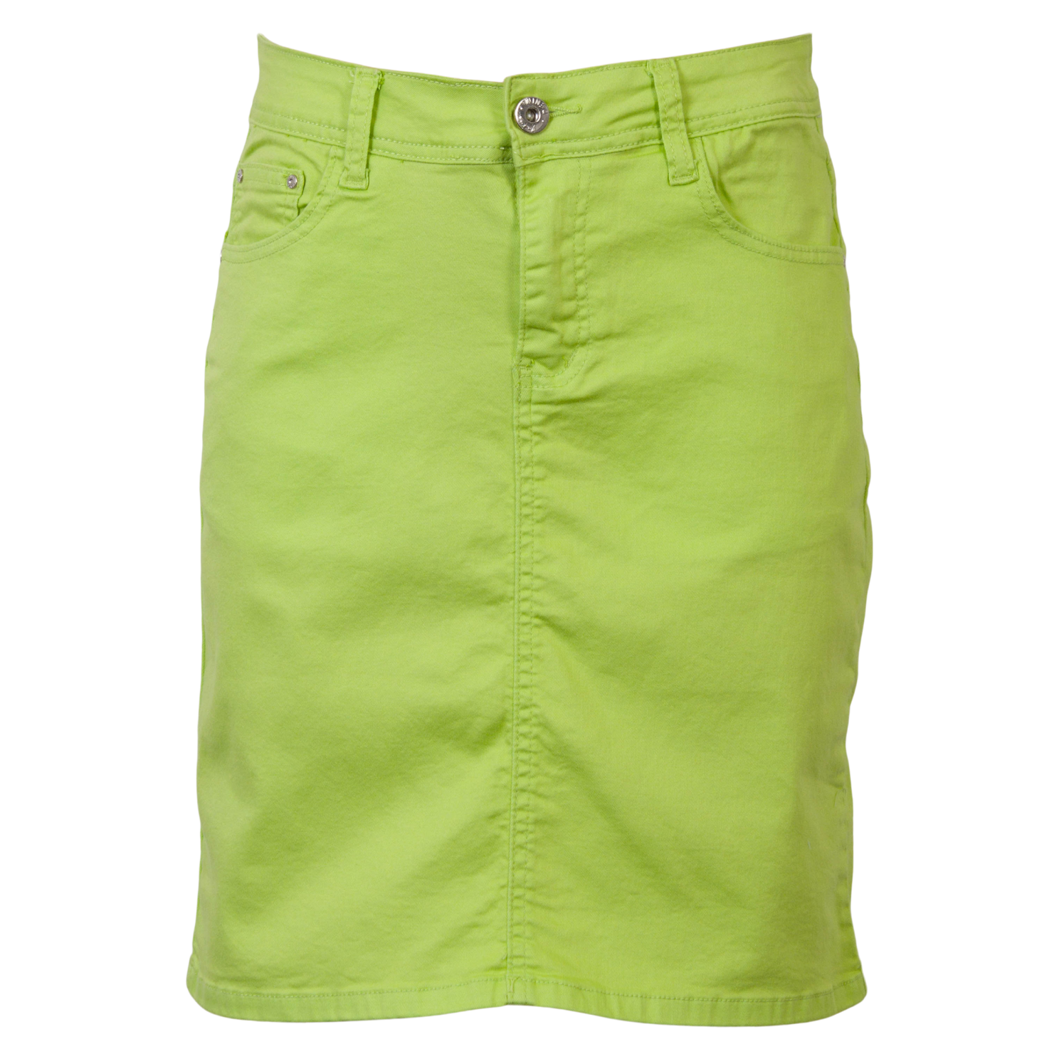 BS Jeans Dame Nederdel - Grøn