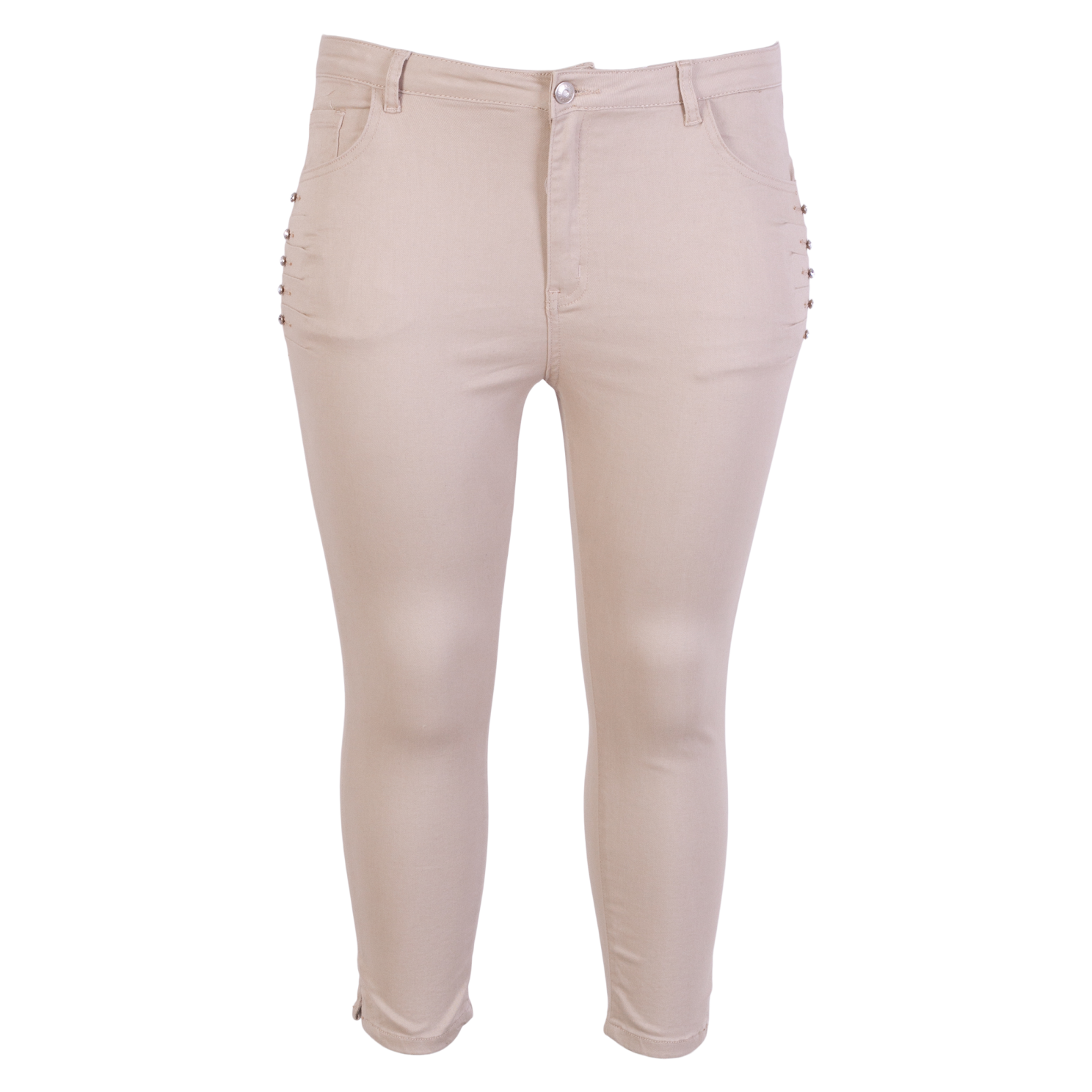 Cassiopeia Dame Jeans Plus Size - Sand