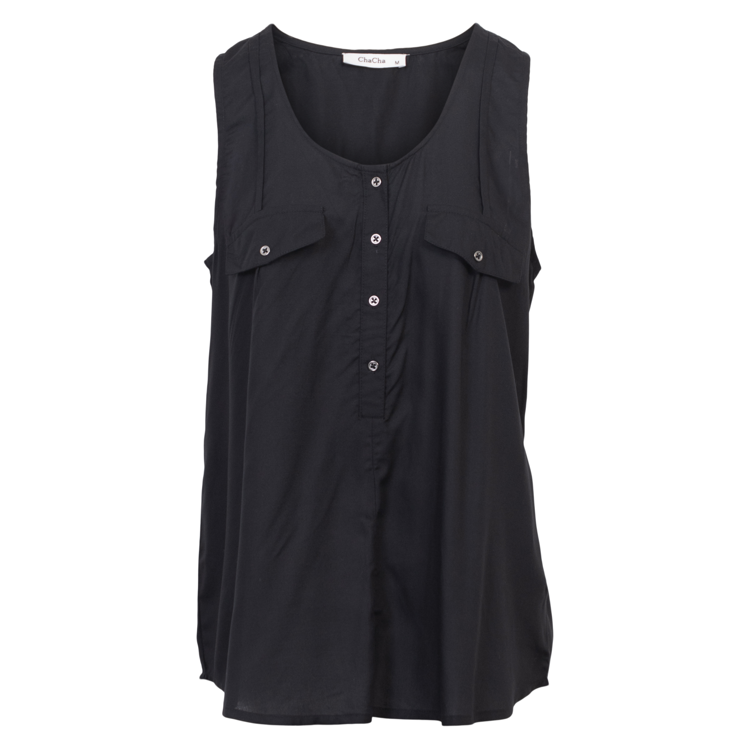 ChaCha Dame Top - Black