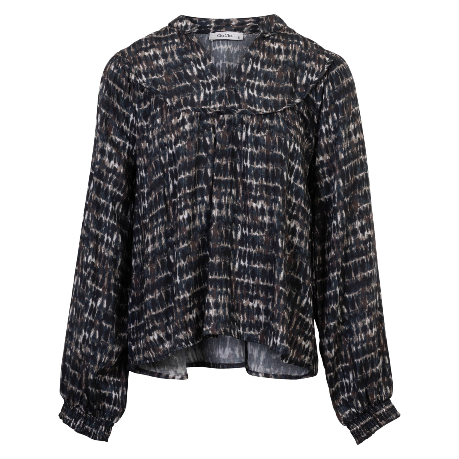 ZbyZ Dame Bluse - Navy Combo