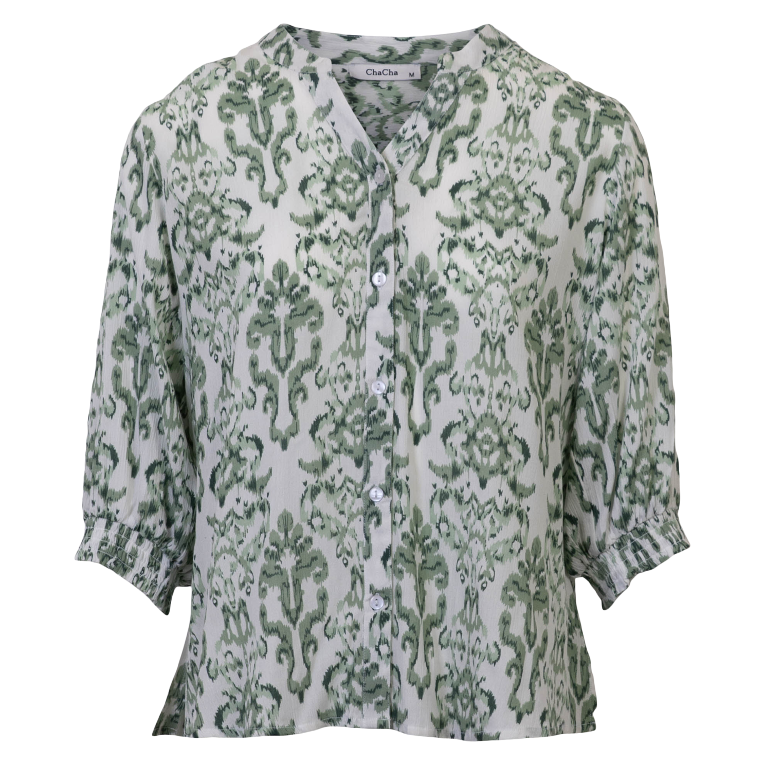 ZbyZ Dame Skjorte - Green combo