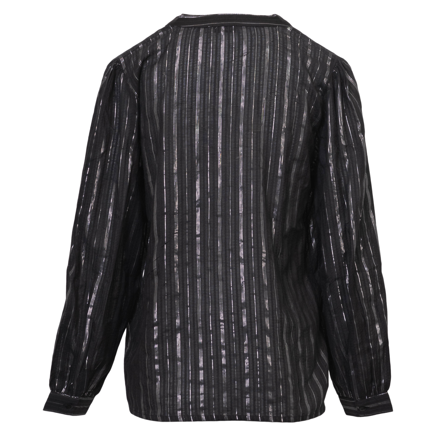 ZbyZ Dame Bluse - Black w. Lurex