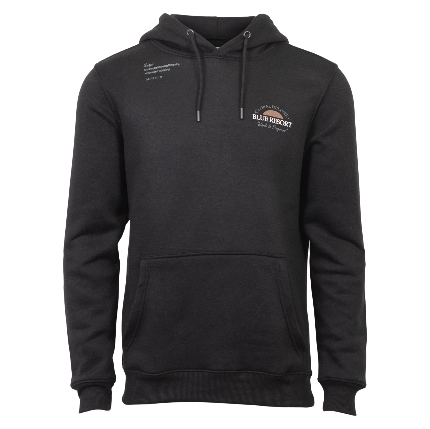 Marcus colin Herre Hættetrøje - Black 2