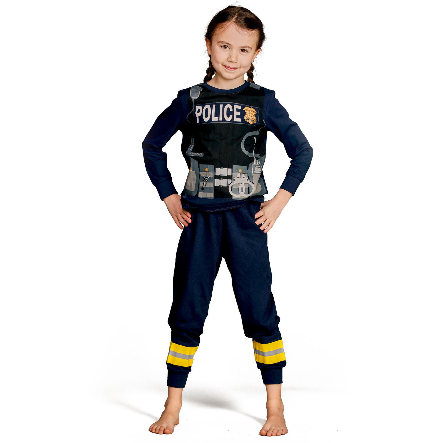 Crossbow Børne Nattøjssæt - Police