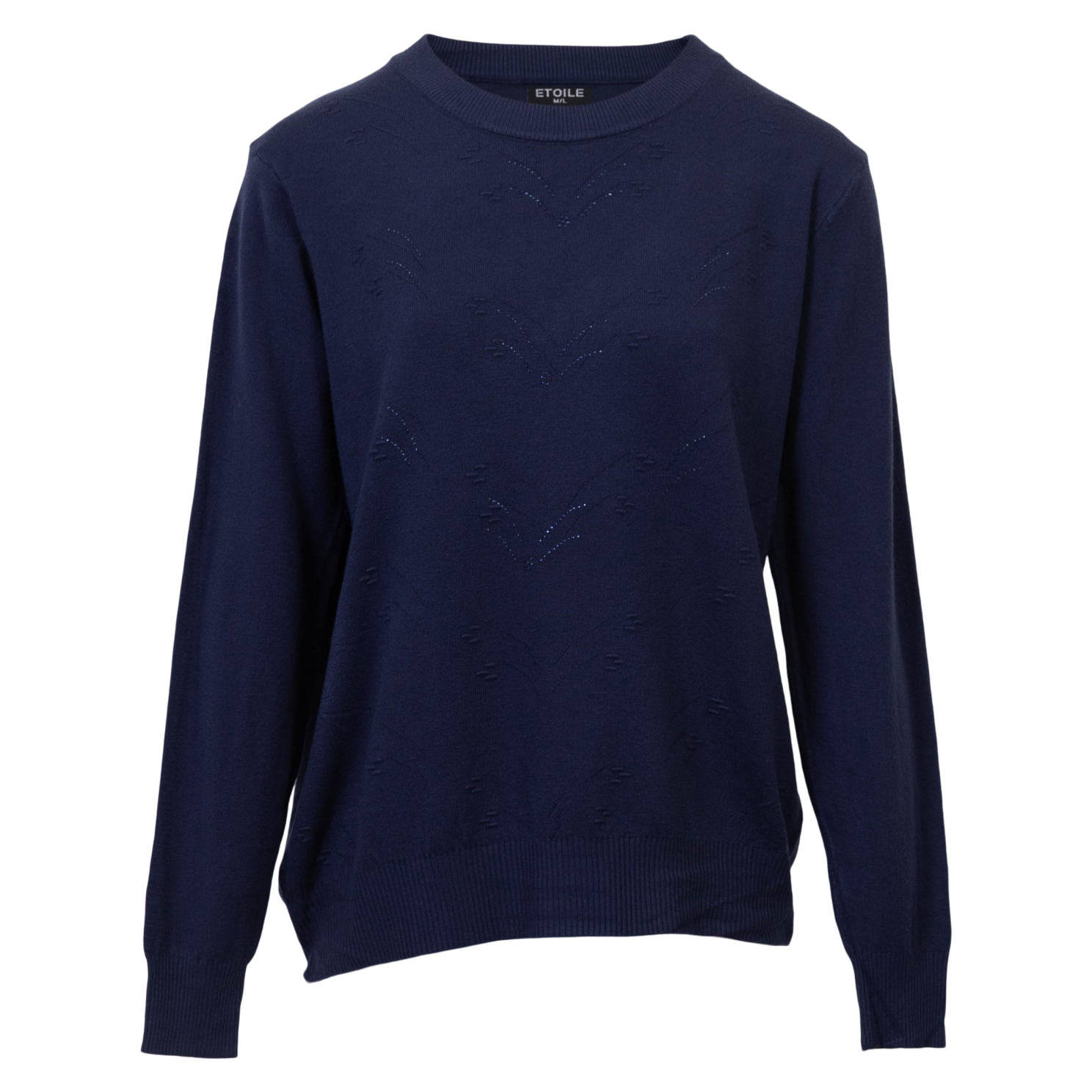 Etoile Dame Striktrøje - NAVY