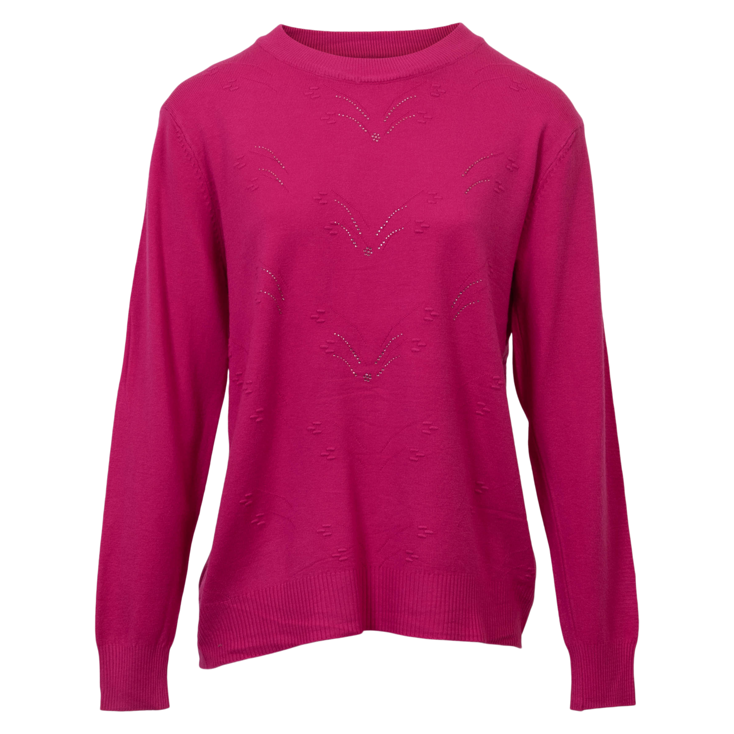 Etoile Dame Striktrøje - PINK