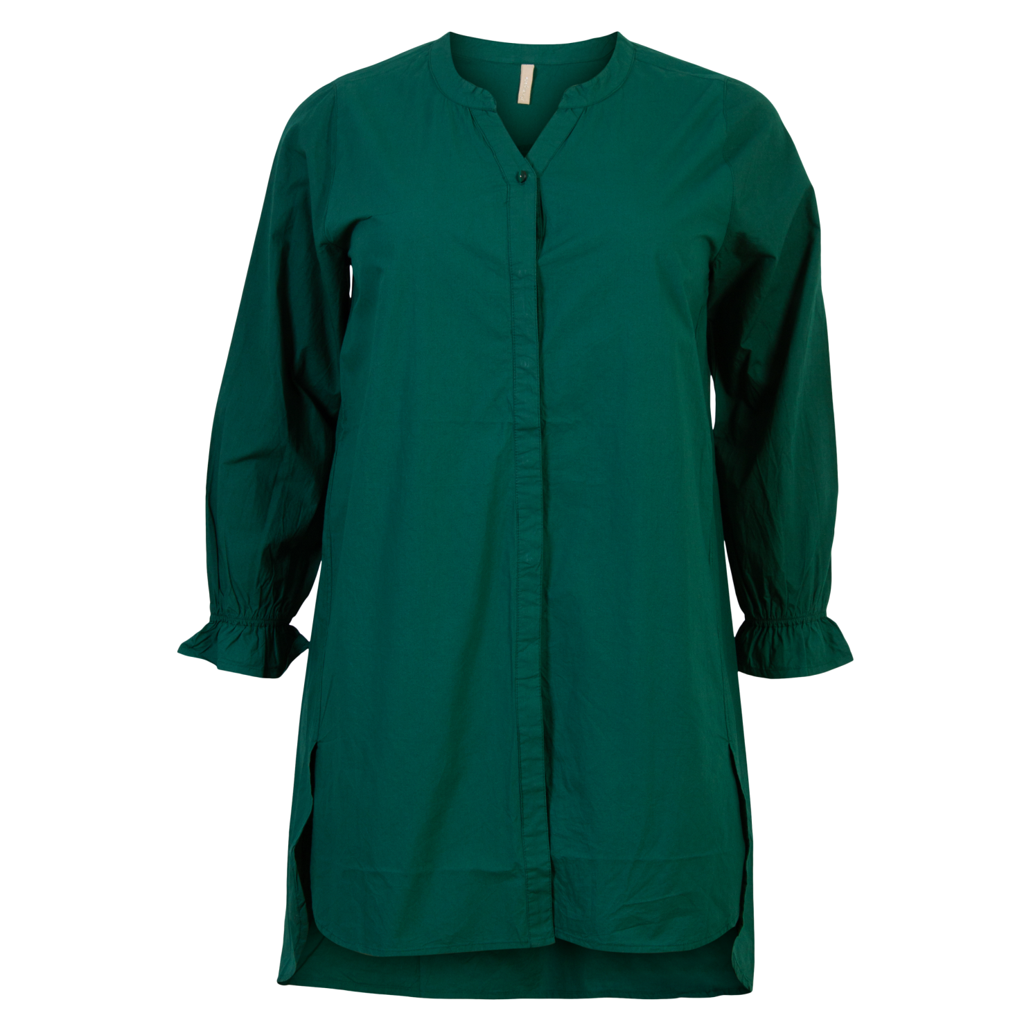 Cassiopeia Franci Dame Kjole Plus Size - Forest