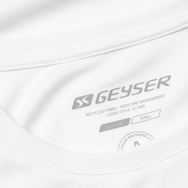 GEYSER by ID Dame Trænings t-shirt - Hvid