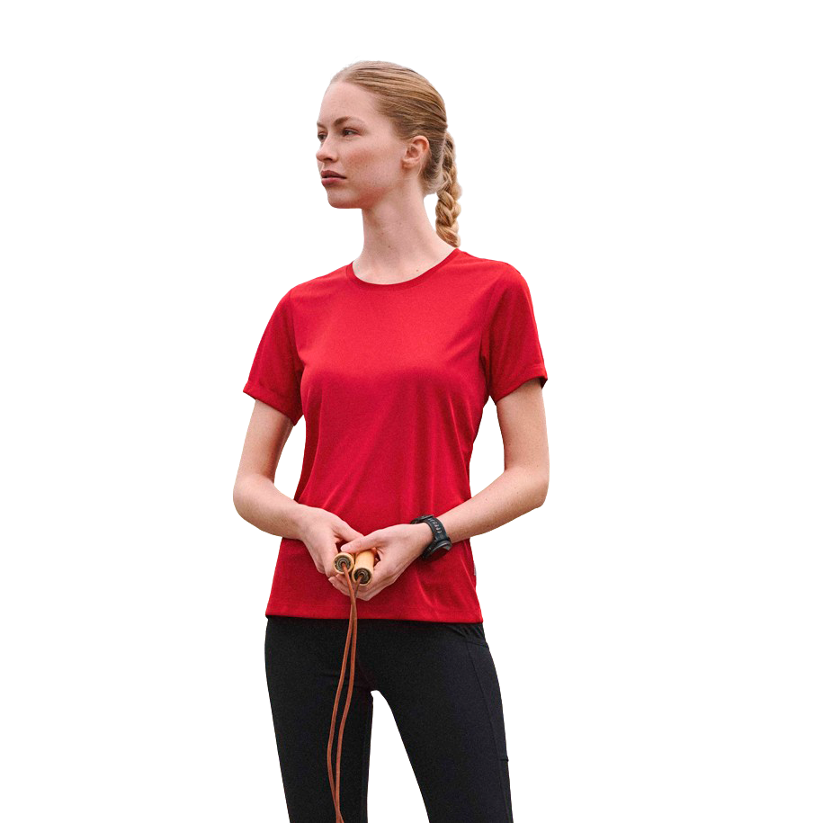 GEYSER by ID Dame Trænings t-shirt - Rød