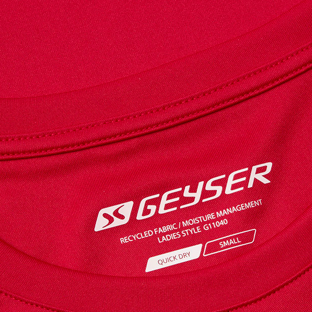 GEYSER by ID Dame Trænings t-shirt - Rød