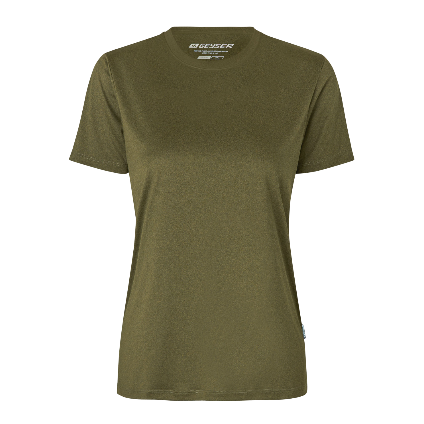 GEYSER by ID Dame Trænings t-shirt - Oliven