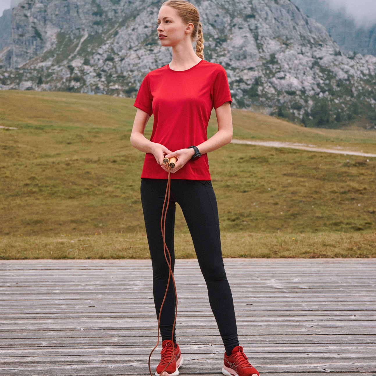 GEYSER by ID Dame Tights - Sort