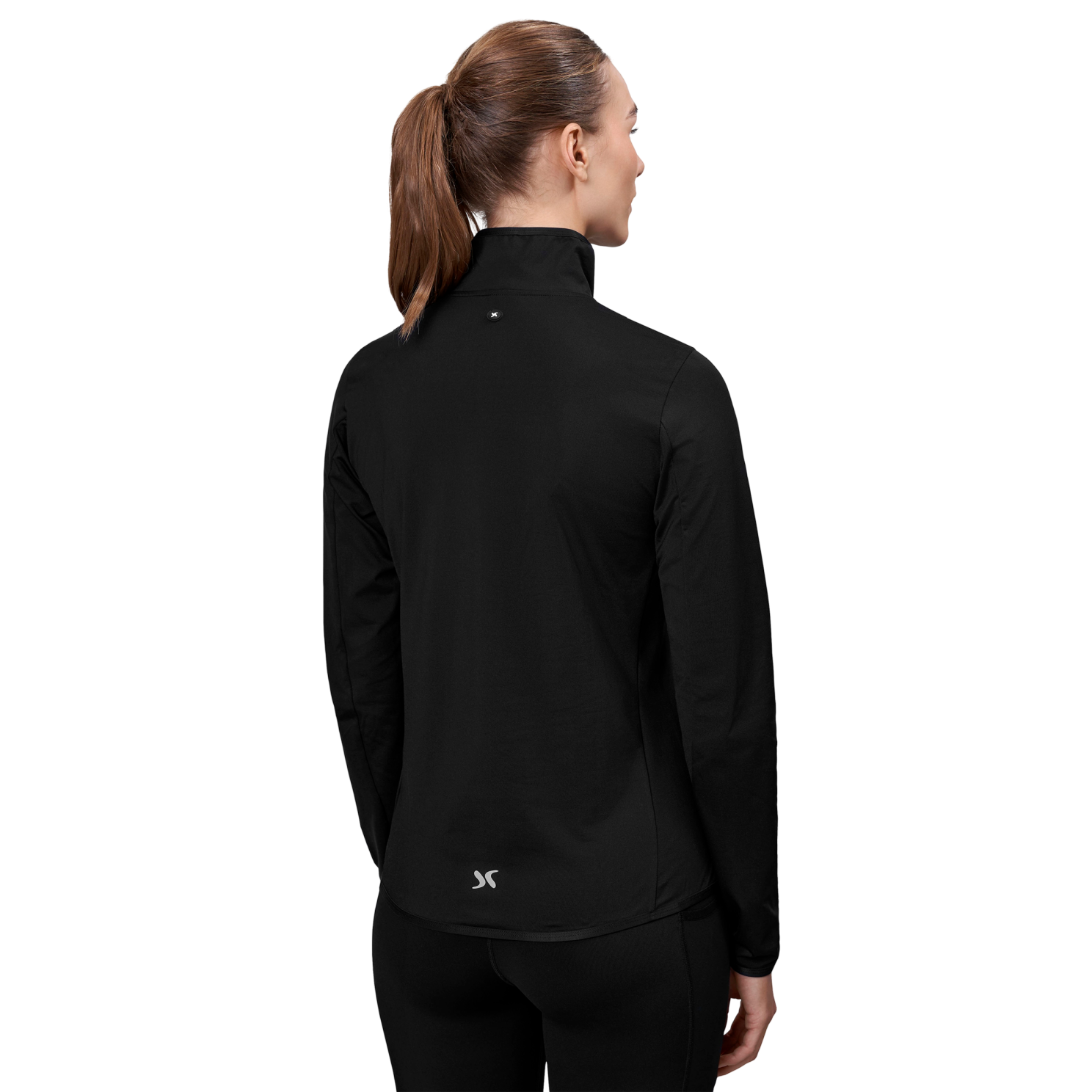 GEYSER by ID Dame Træningsjakke m. stretch - Sort