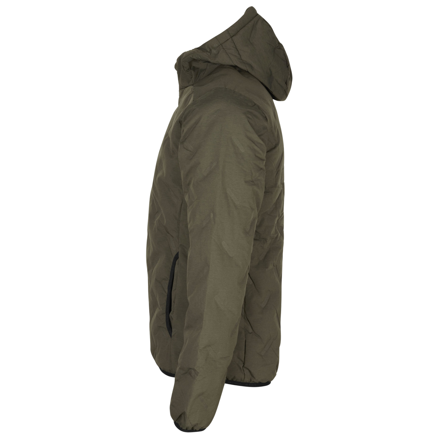 GEYSER by ID Quilted Herre Vinterjakke - Oliven melange