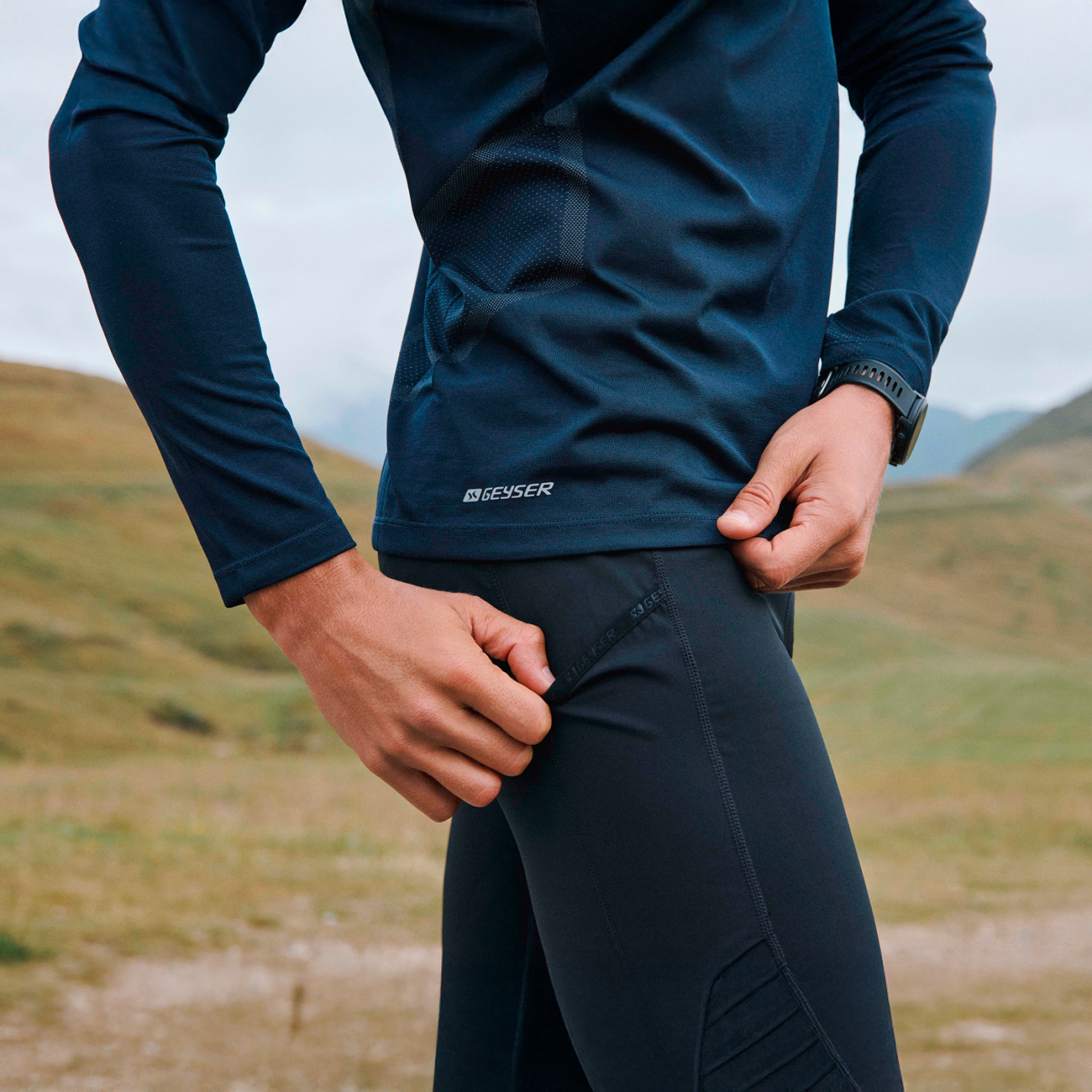 GEYSER by ID Herre Tights - Sort