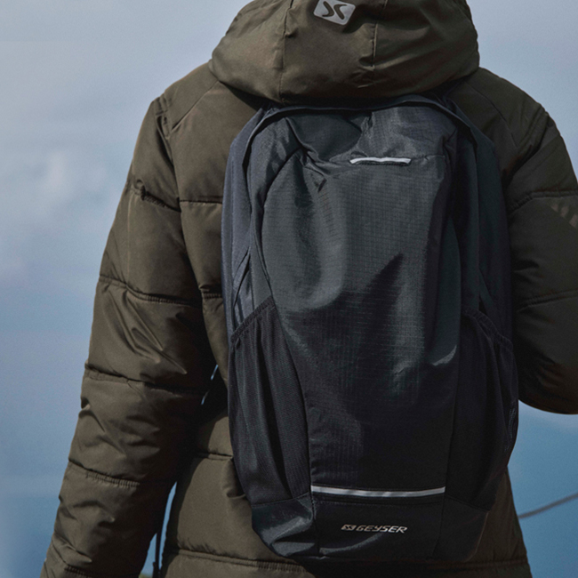 GEYSER by ID Unisex Rygsæk m. BIONIC-FINISH® ECO coating - Sort