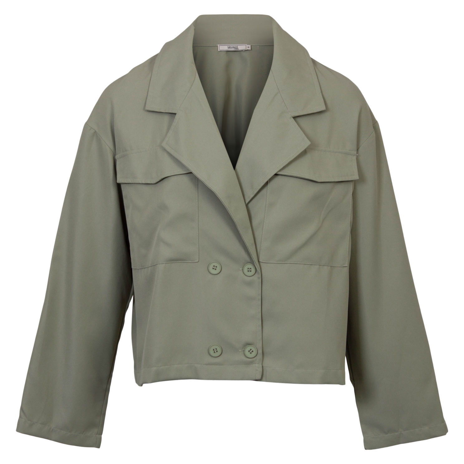 Dame Trenchcoat - Lysegrøn