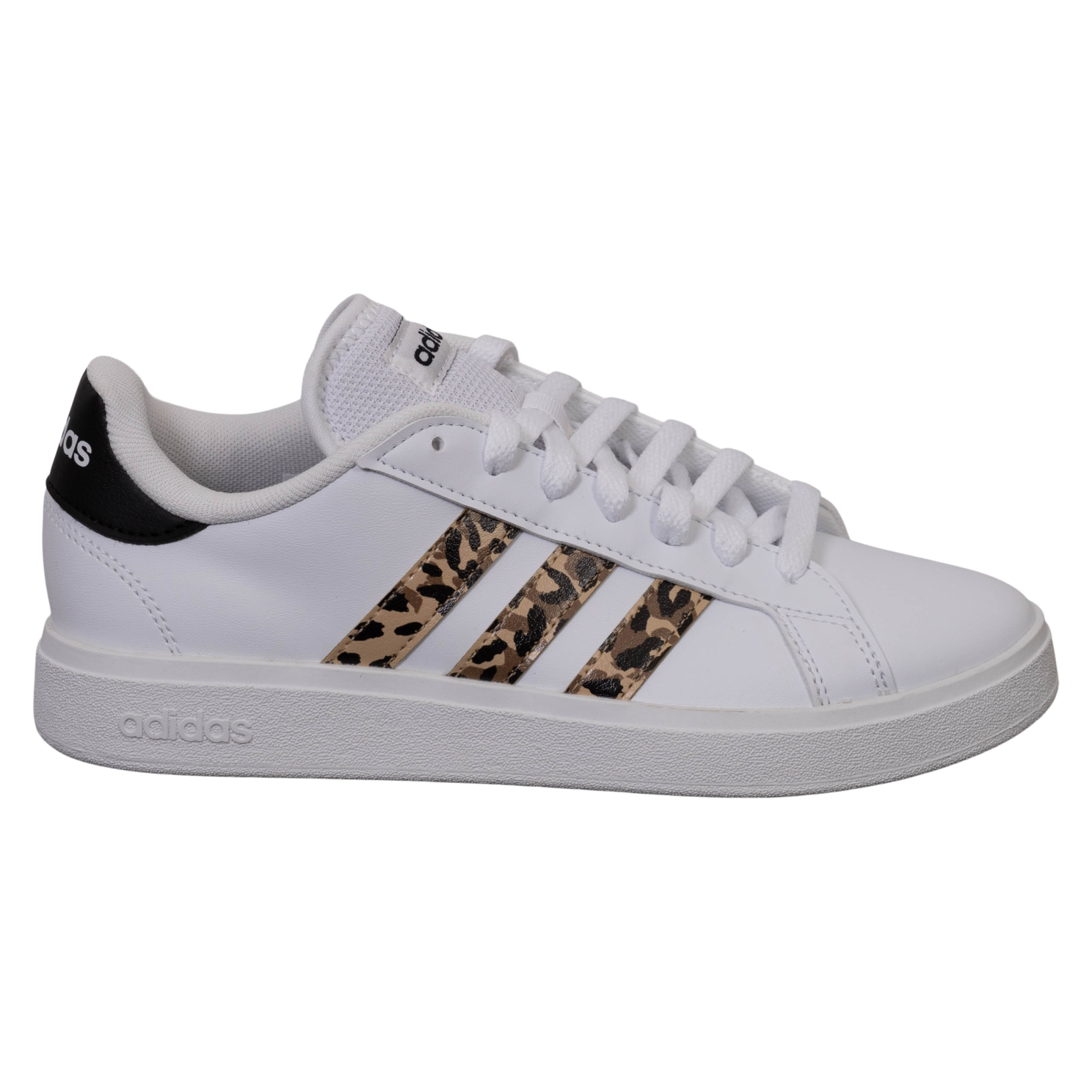 Adidas Grand Court Dame Sneakers - White/Leo