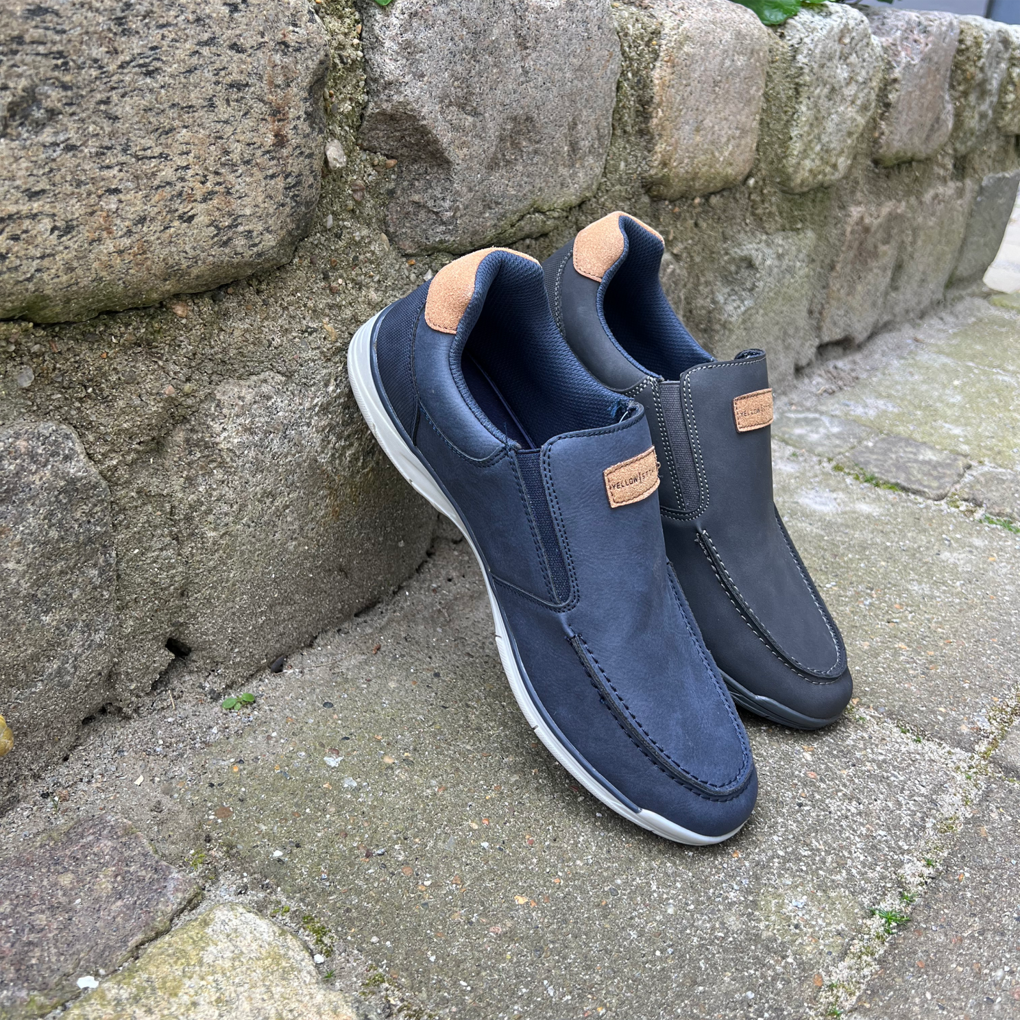 Yellowstone Melville Herre Sko - Dark Grey