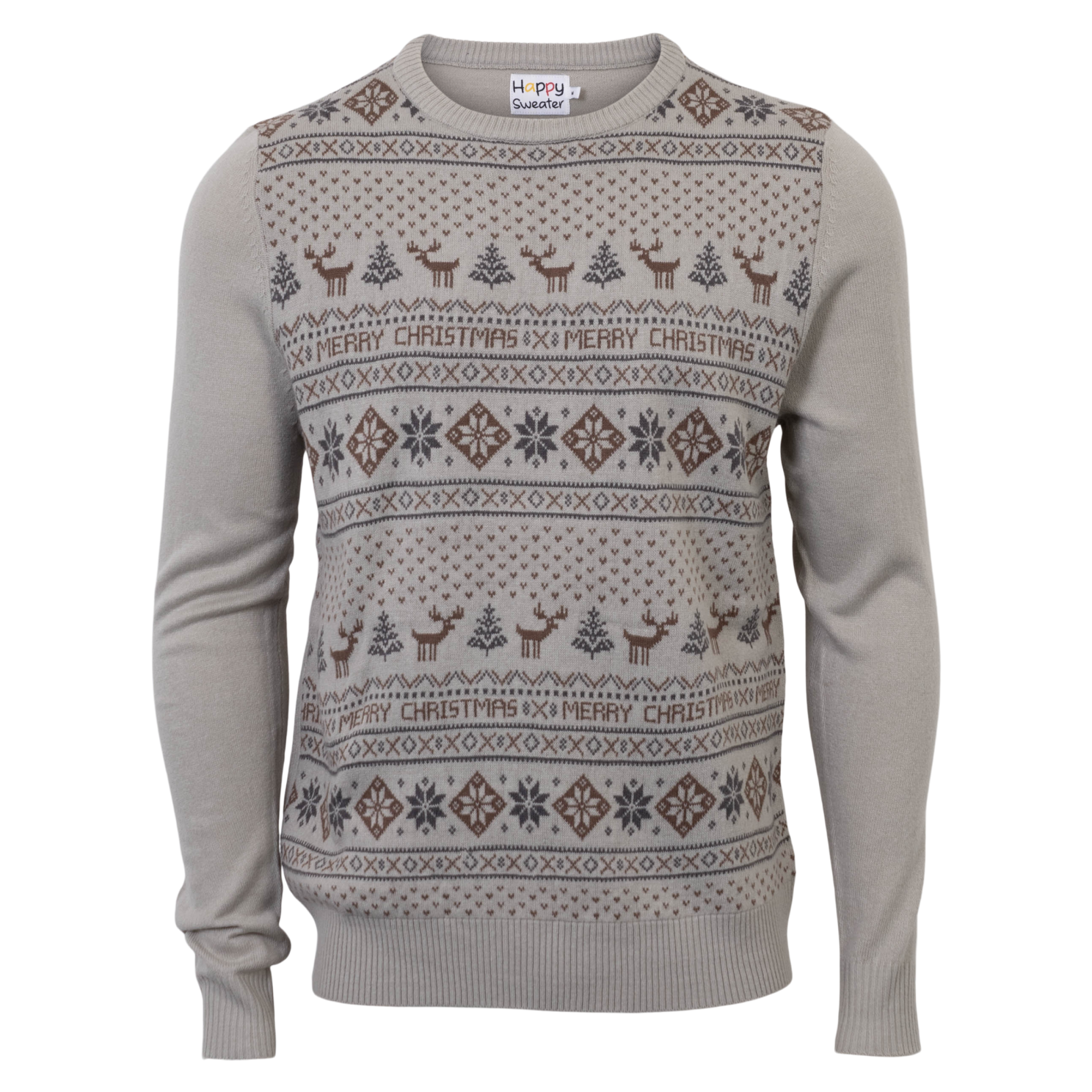 Dame Striktrøje - Grå