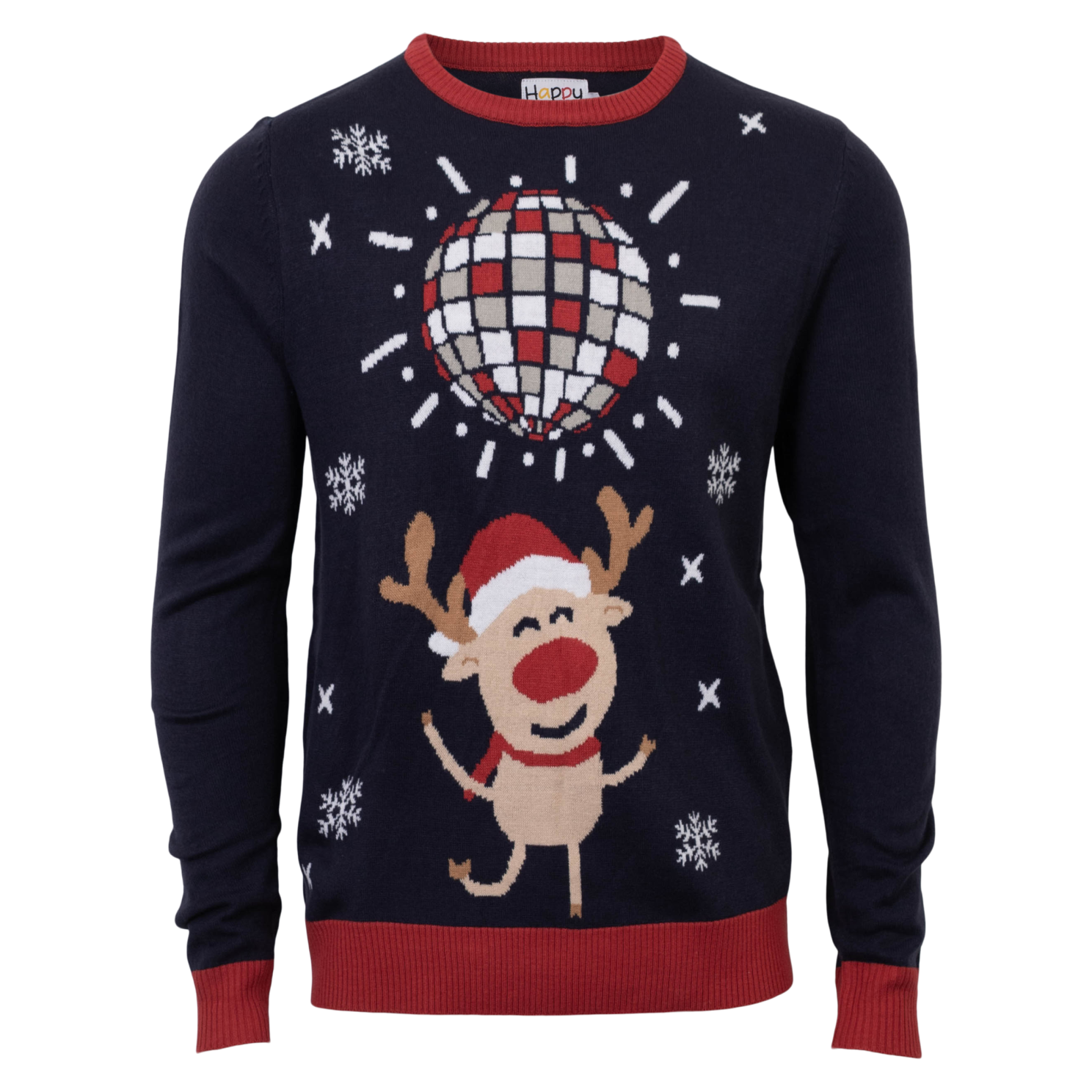 Dame Striktrøje - Navy