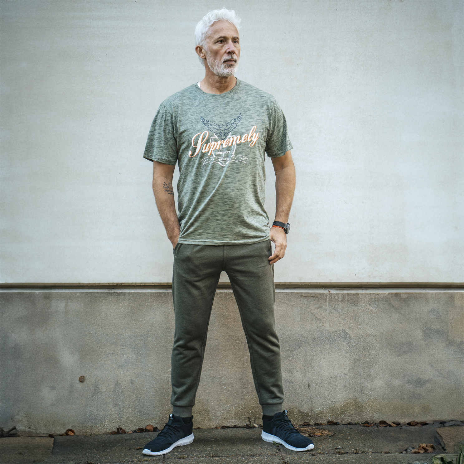 Loaded Nevada Herre Sweatpants - Hunter Green Melange