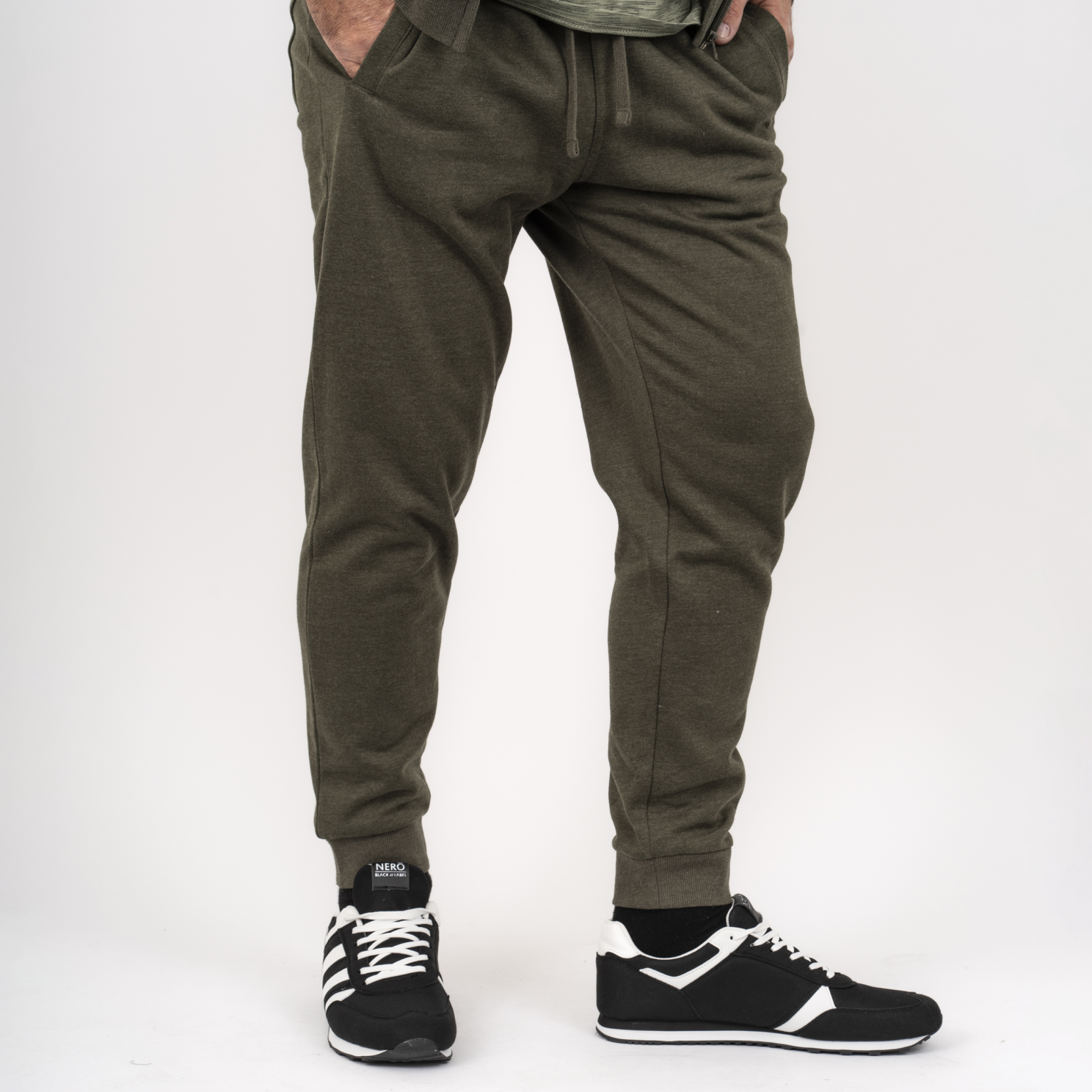 Loaded Nevada Herre Sweatpants - Hunter Green Melange