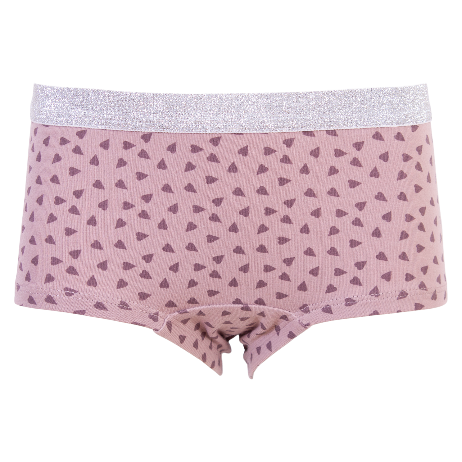 Queenz Uno Pige Trusser m. glimmer - Deauville Mauve AOP