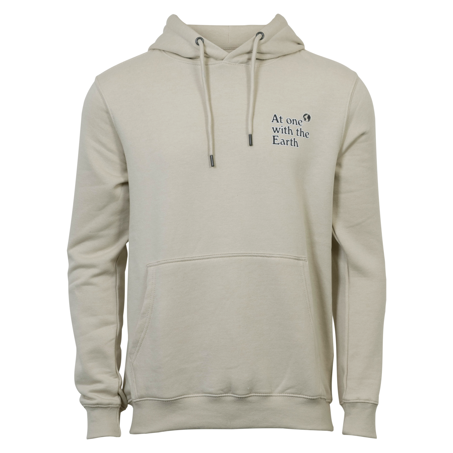 Marcus Colin Herre Sweatshirt m. hætte - Bright Sand