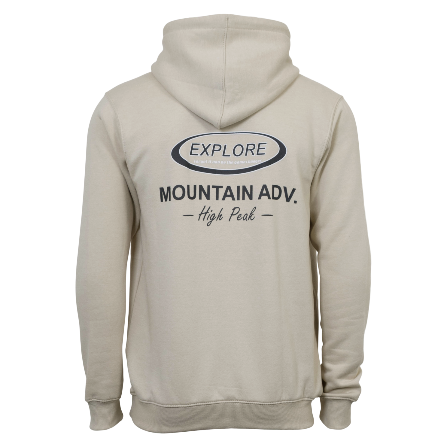 Marcus Colin Herre Sweatshirt m. hætte - Bright Sand