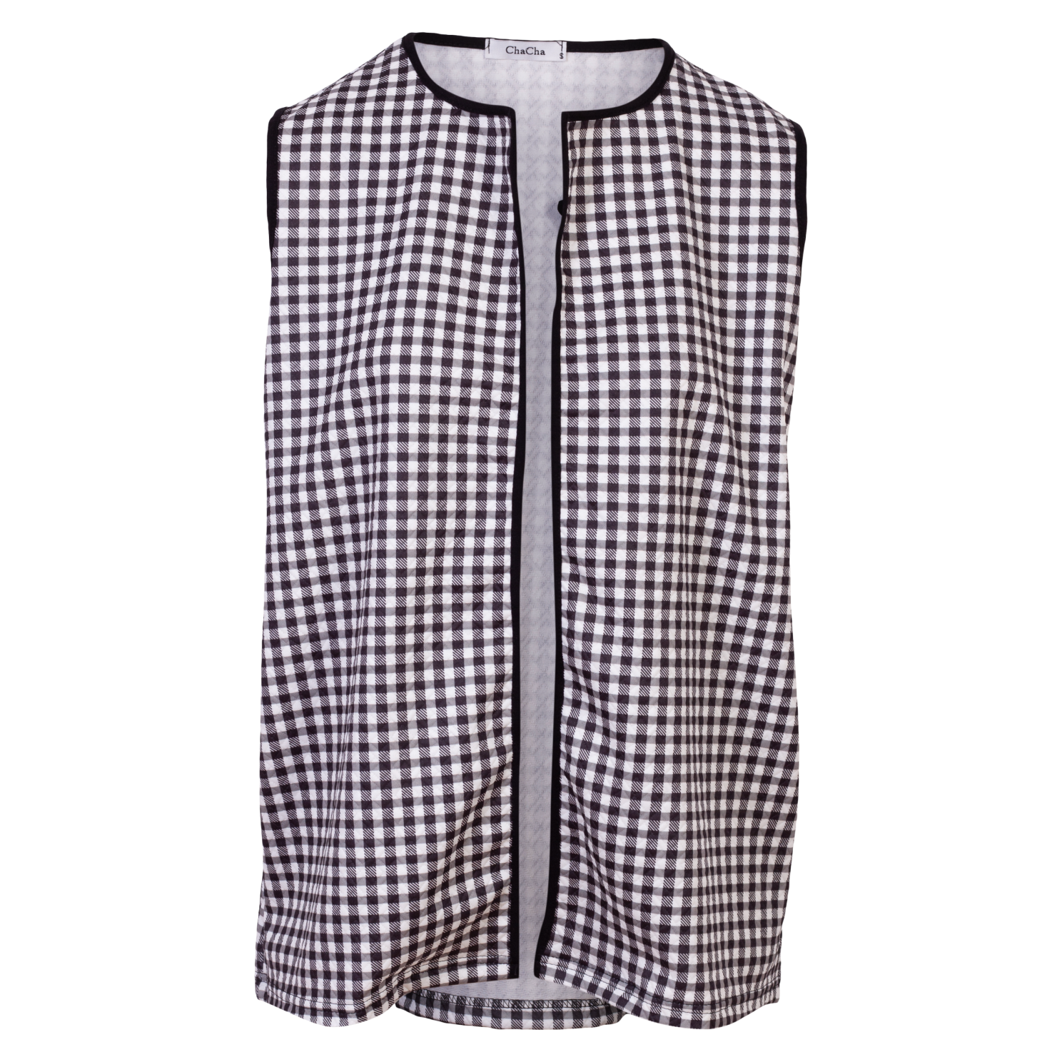 ChaCha Dame Vest - Black/White