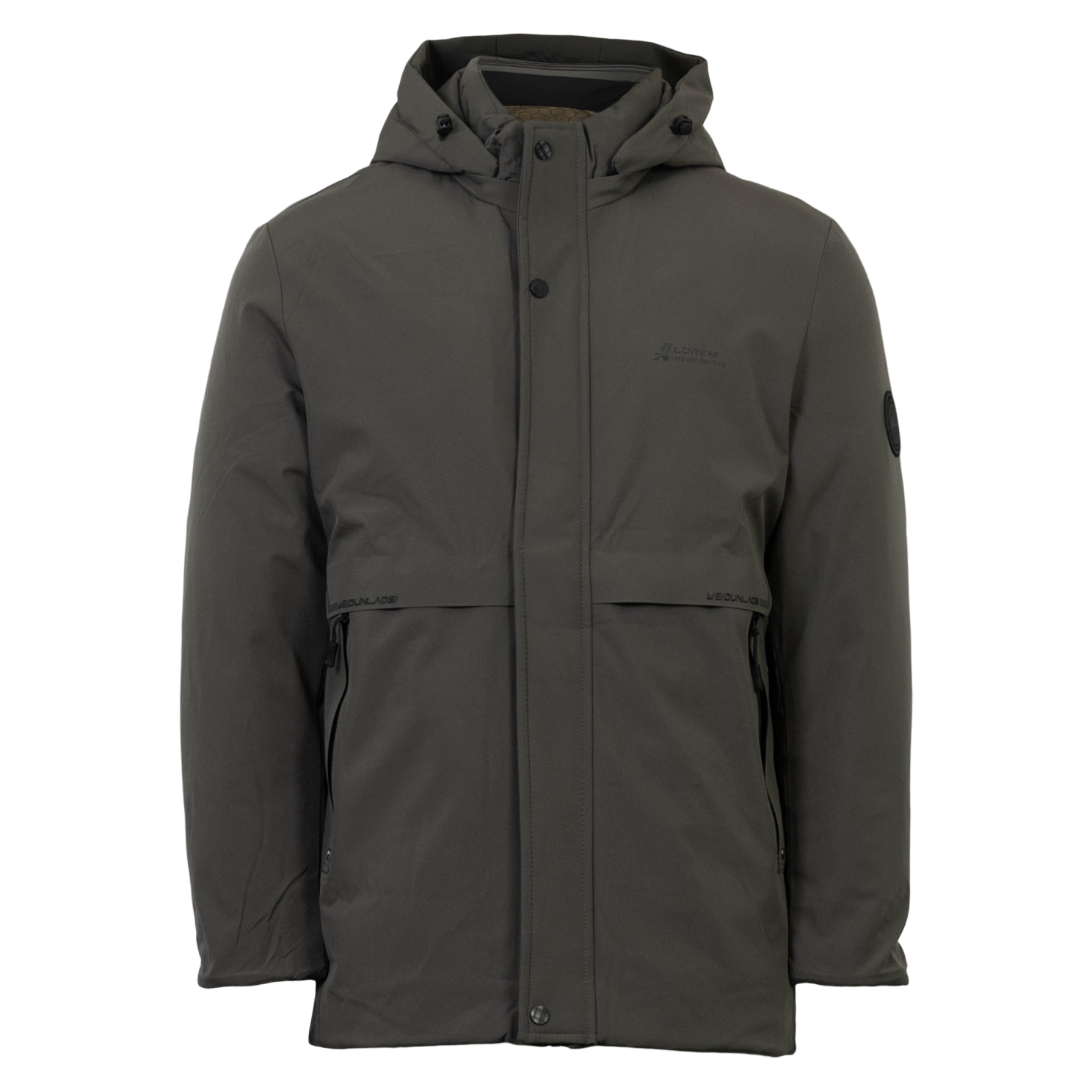 Herre Vinterjakke - Army