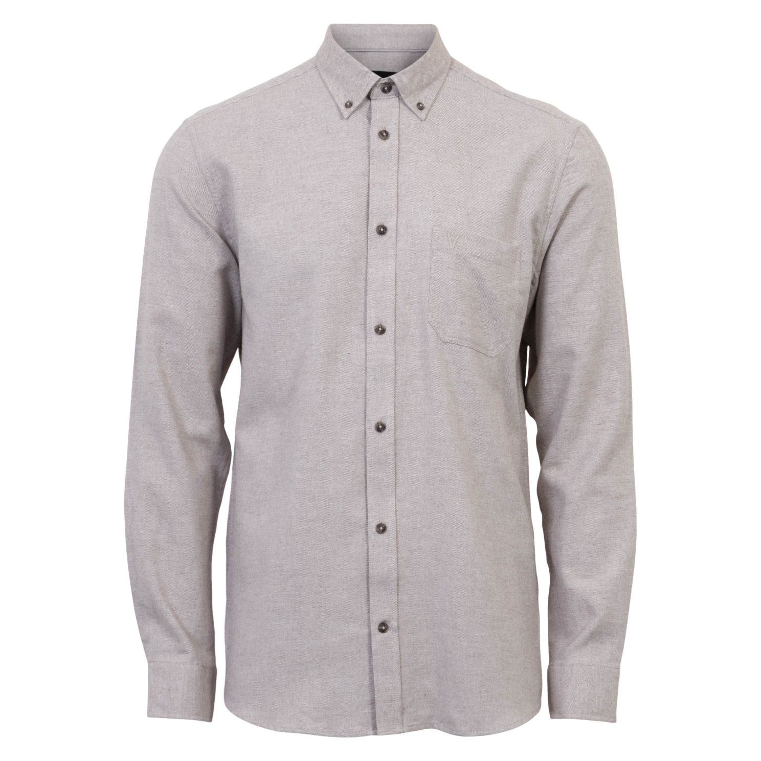 Vito Barny Herre Skjorte - Ultra Light Sand Melange