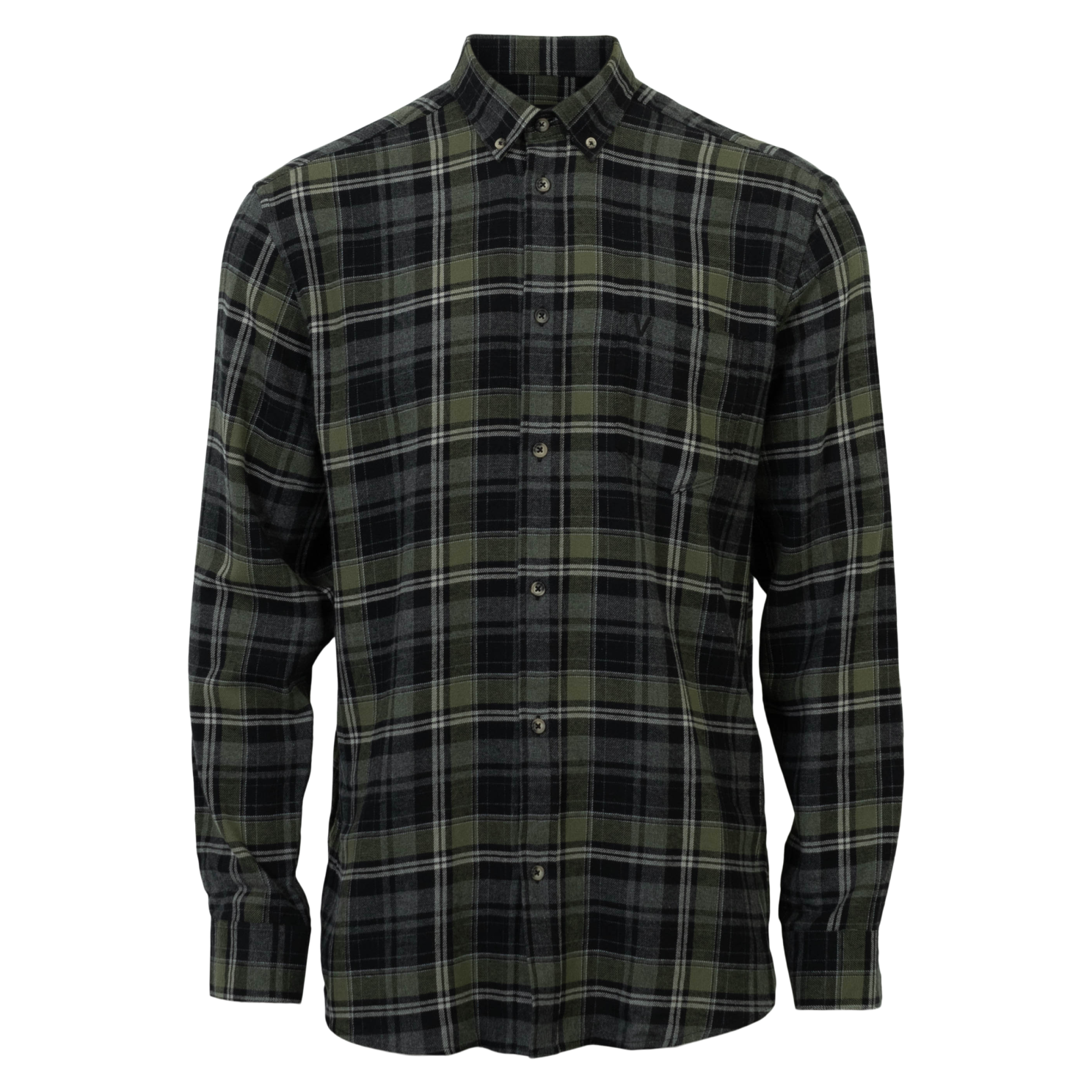 Vito Farmer Herre Skjorte - Jet Black