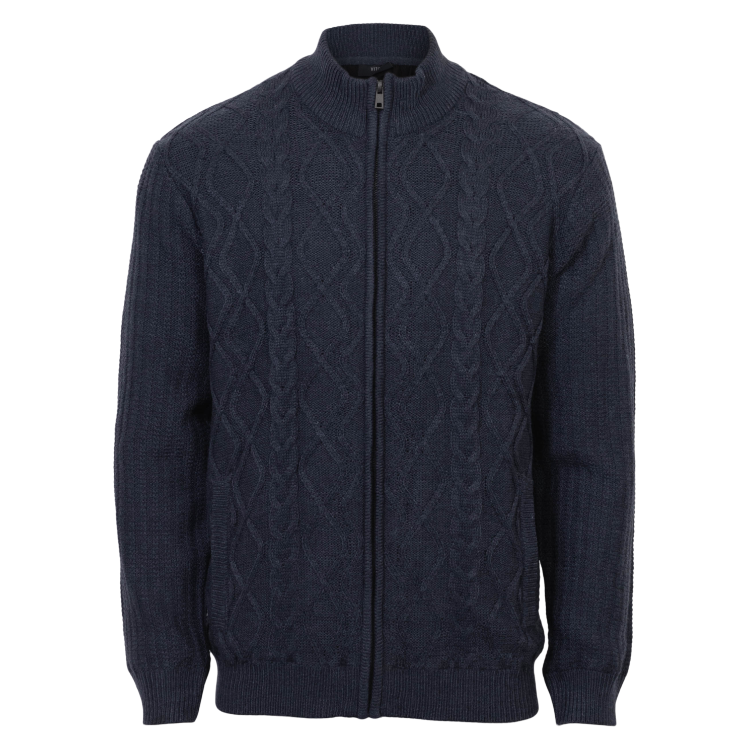 Vito Herre Cardigan - Dk.navy mix