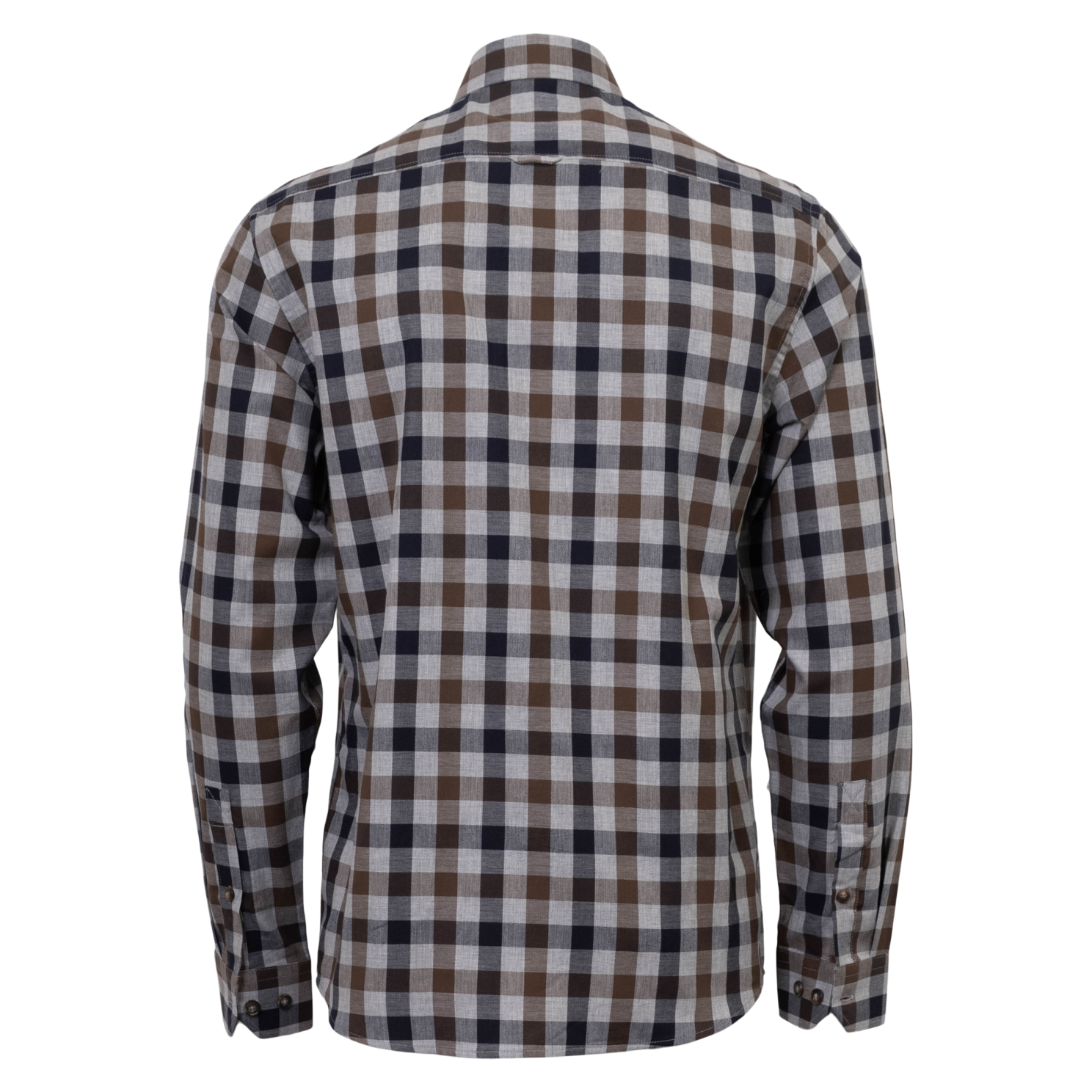 Vito Murat Herre Skjorte - Mid Brown