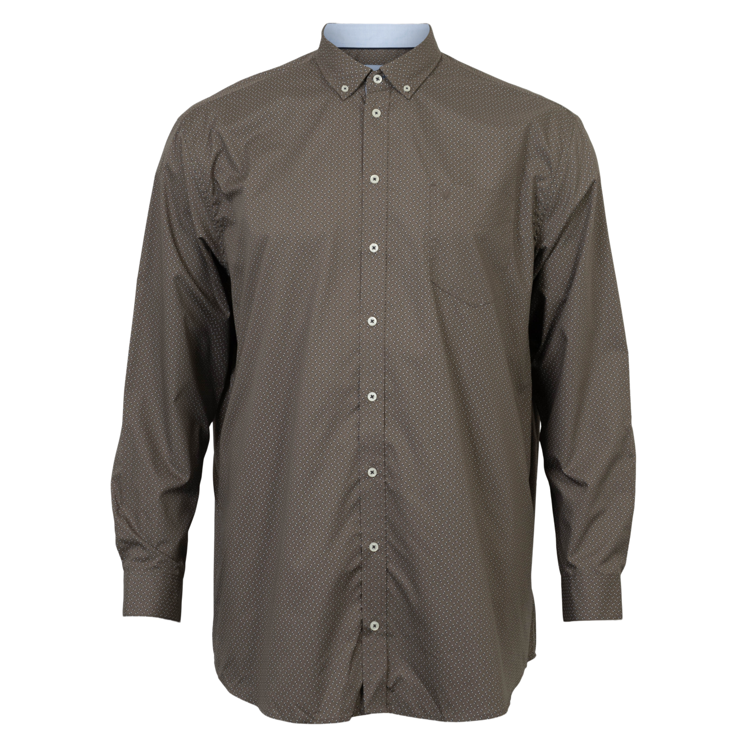 Vito Napoli Herre Skjorte - Mid Brown